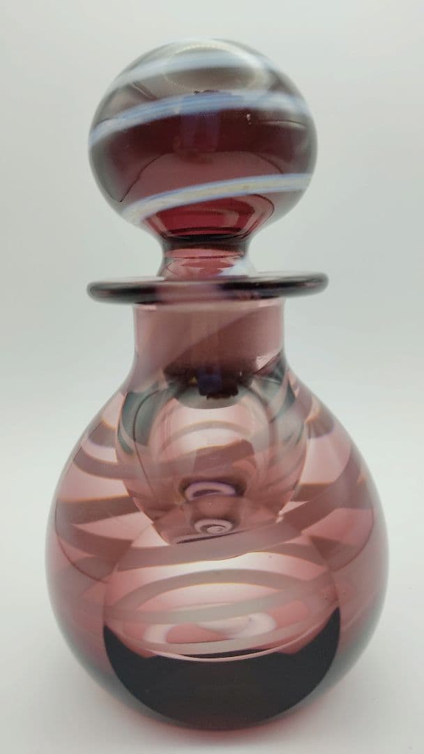 超希少限定品☆ケイスネス Caithness 香水瓶 ペーパーウェイト 切子