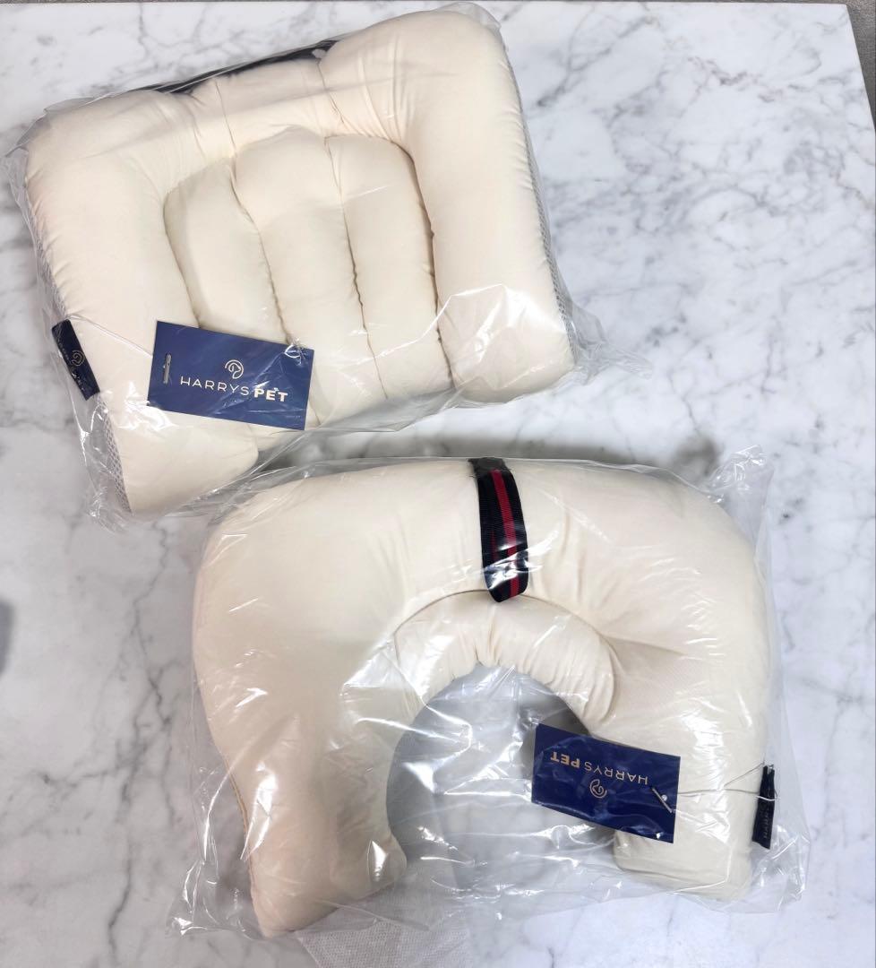 新品 HARRYS PET ペットクッション3点セット 新品 アイボリー S