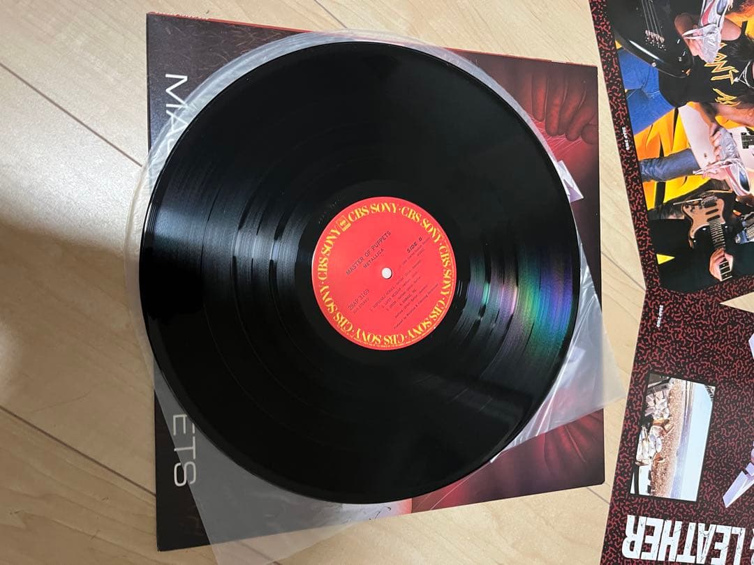 メタリカ　Master of Puppets ジャパン　日本　オリギナル