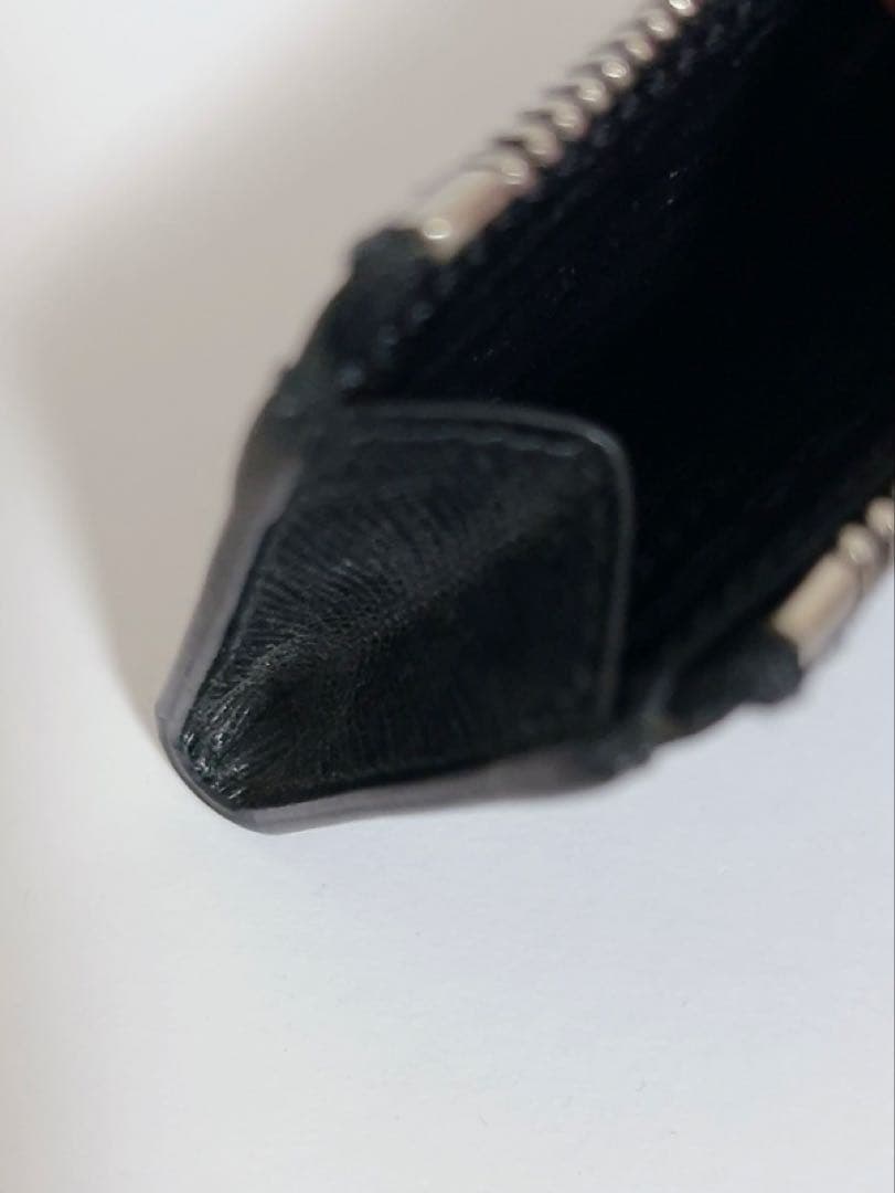 プラダ　PRADA ペンケース　黒　ブラック　三角ロゴ