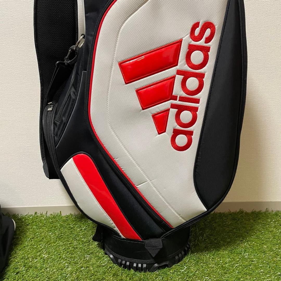adidas アディダス キャディバッグ ゴルフバッグ ナイロン 軽量