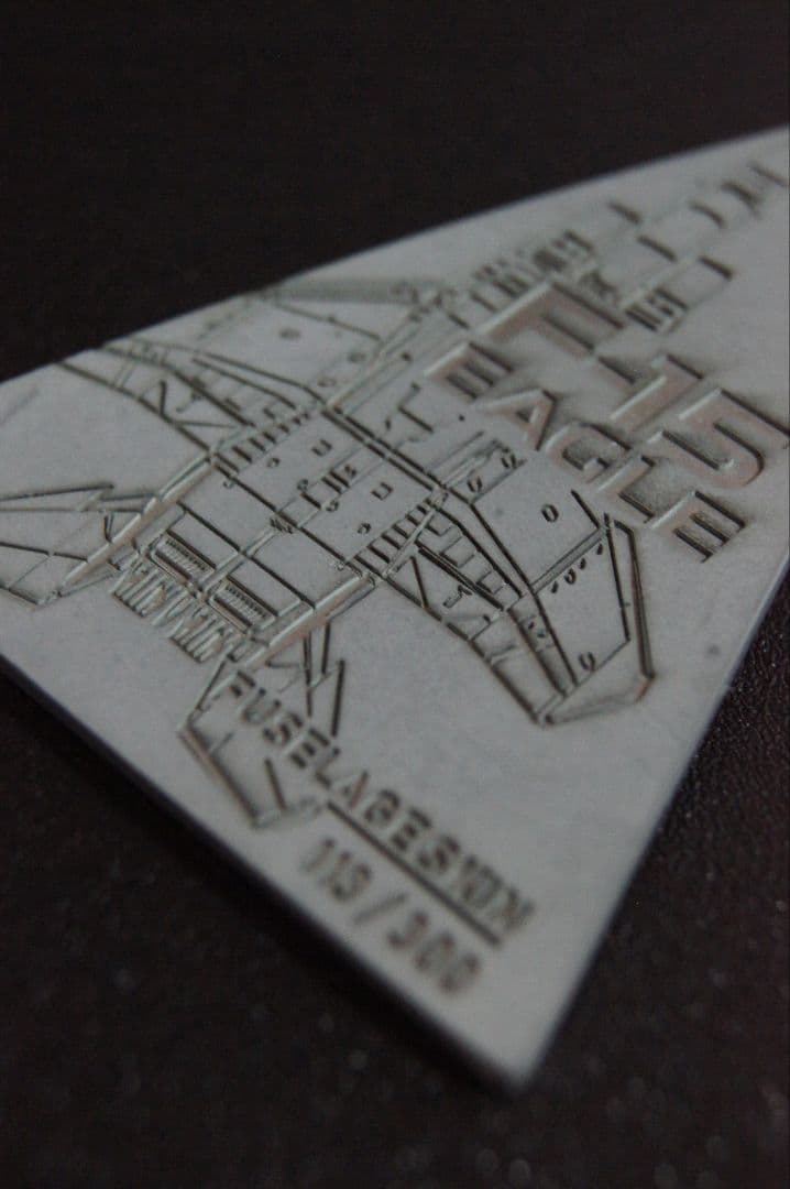 米空軍 戦闘機 F-15 イーグル タグ キーホルダー 実機 スキン 胴体