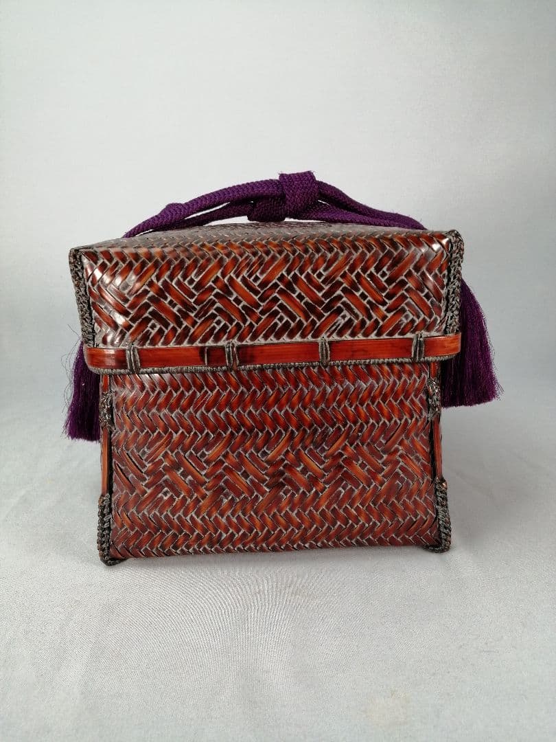 【茶道具】御所籠　茶箱 茶道具セット付属　　　 　茶箱157