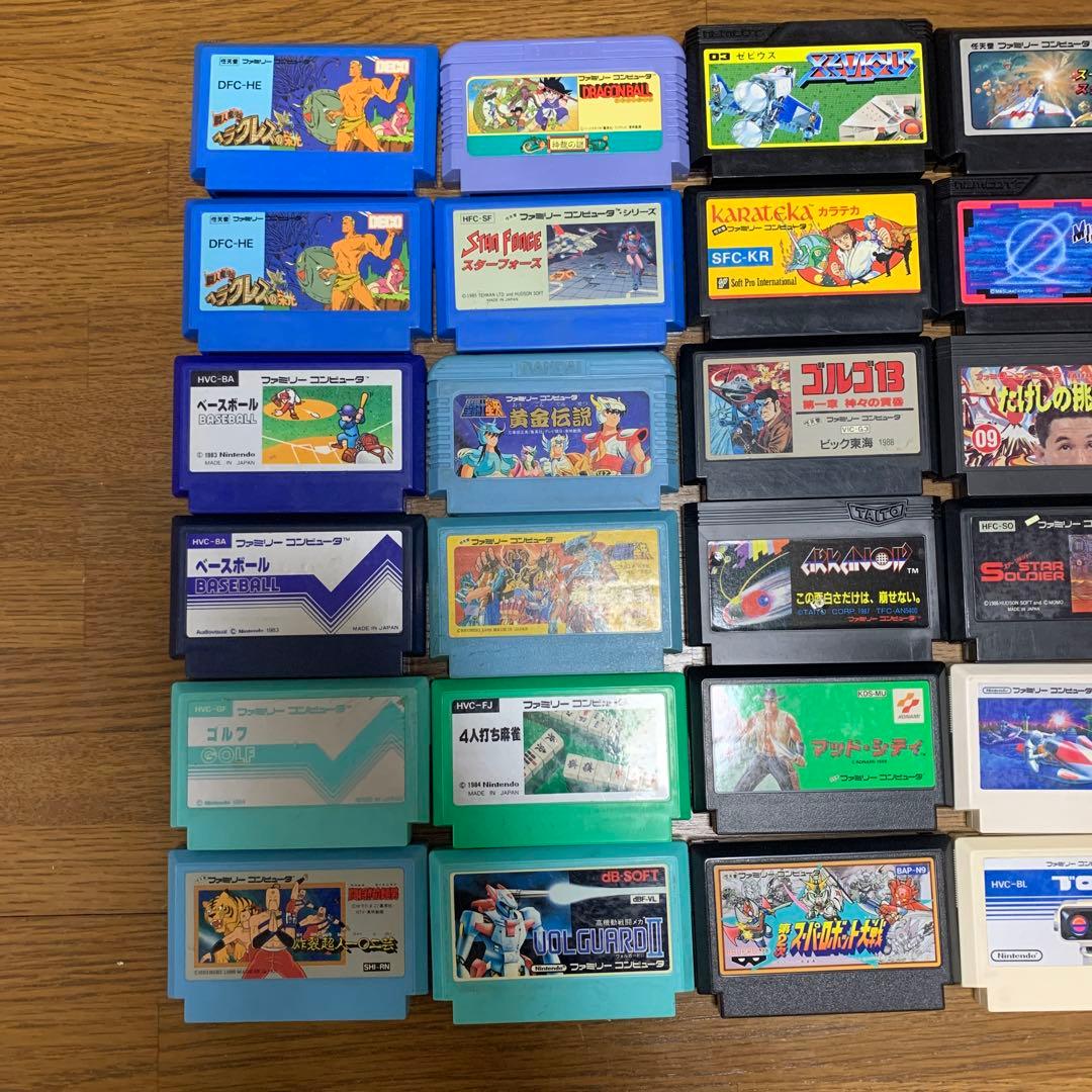 ファミコンソフト　ファミコン　ソフト　まとめ売り　おまけ付き