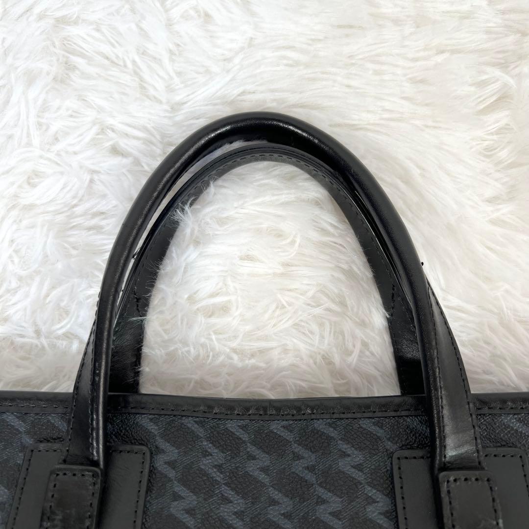 ゼロハリバートン カートバッグ トートバッグ モノグラム PVC 黒 現行