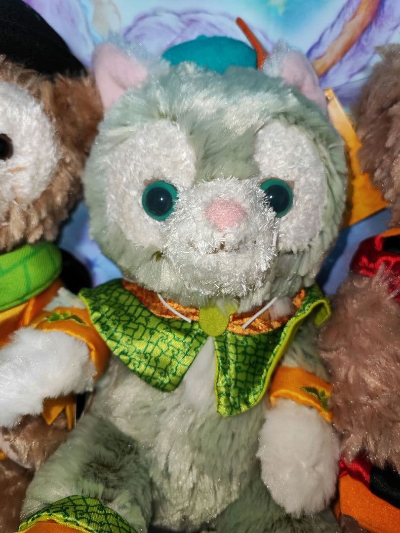 香港ディズニー ハロウィン ダッフィー シェリーメイ ジェラトーニ セット