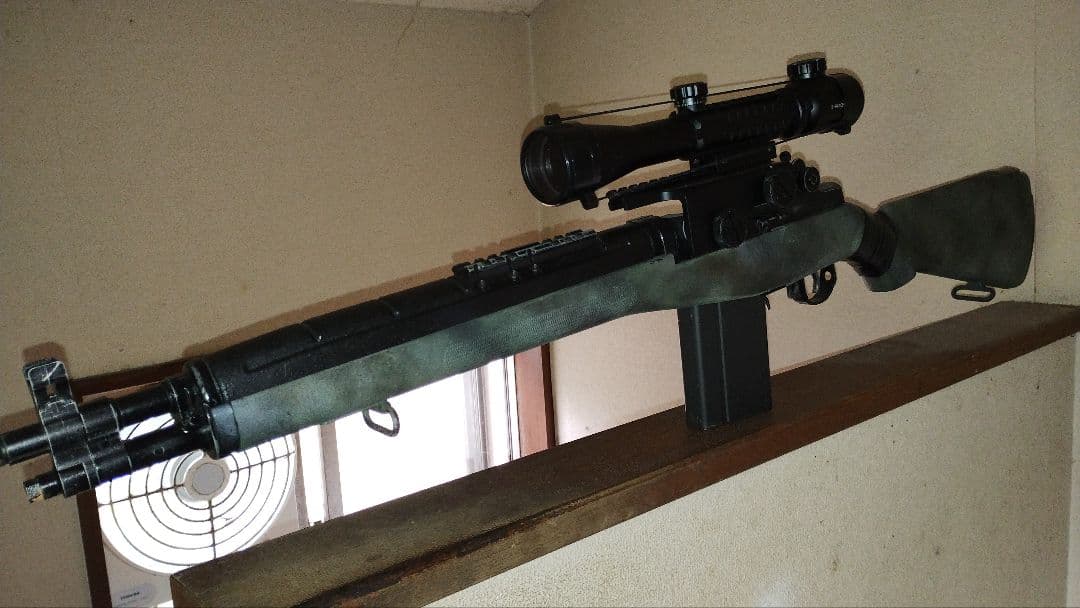 東京マルイ M14SOCOM バッテリー+充電器+スコープ付き 動作確認済み