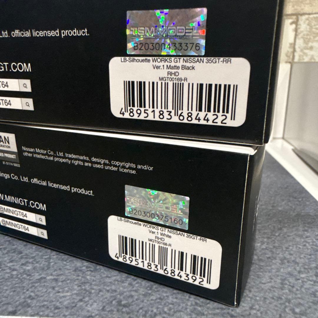 MINI GT LB-Silhouette WORKS GT 2台セット