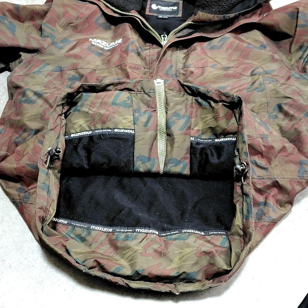 【美品】MAZUME コンタクトオールウェザースーツ 迷彩 XLサイズ