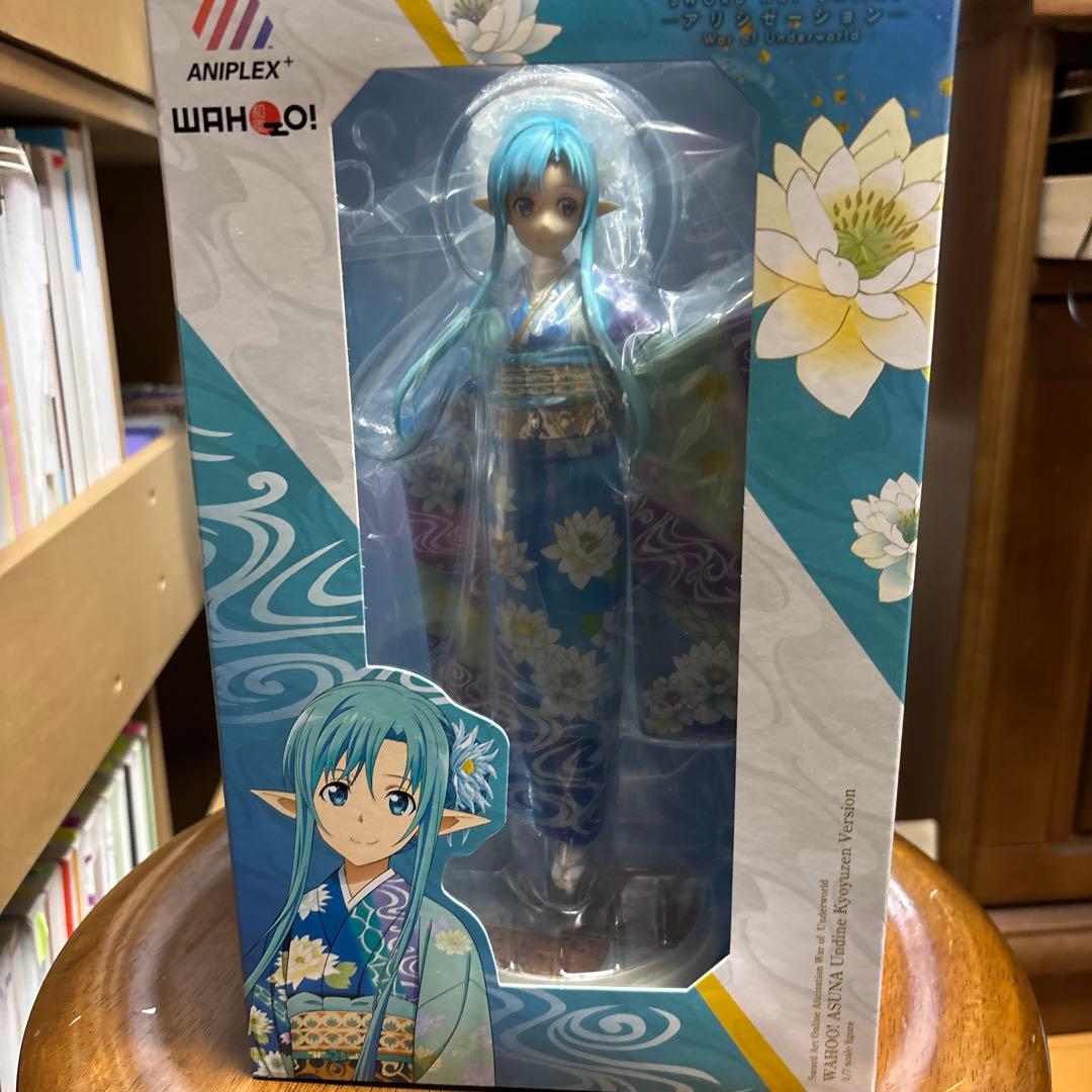 ソードアートオンライン　アスナ　京友禅　フィギュア
