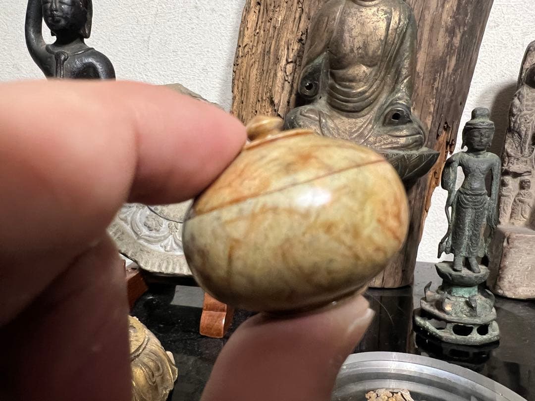 アフガニスタン 鎮壇具 舎利容器 仏教美術 滑石 仏像 発掘 出土 骨董 古美術