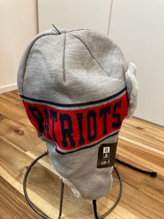 国内皆無　NFLペイトリオッツ　ニットラッパー
