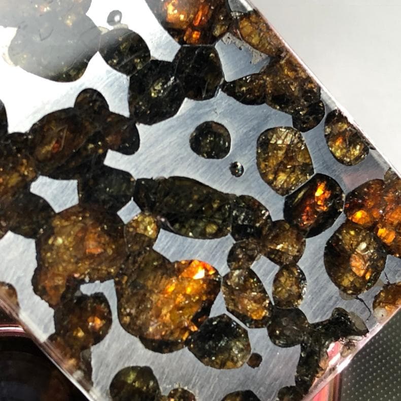 M*0様 パラサイト隕石 隕石　石鉄隕石　セリコ隕石 重さ約16ｇ　共箱