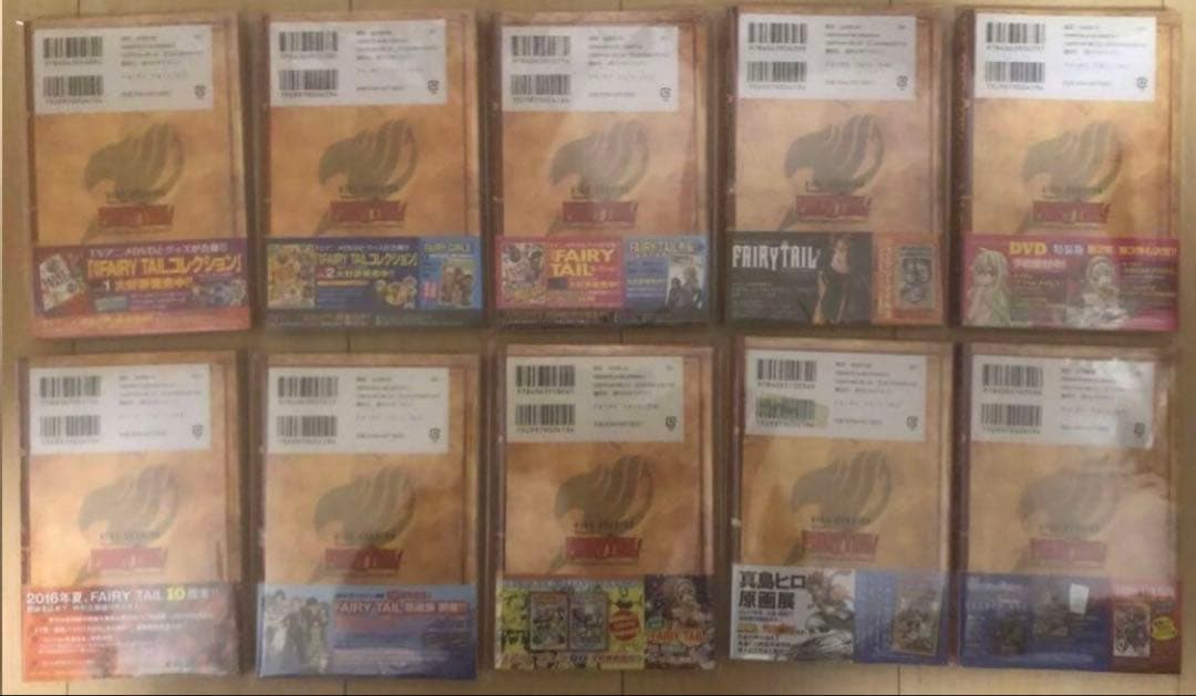 【激レア】 FAIRY TAIL 初版未開封セット