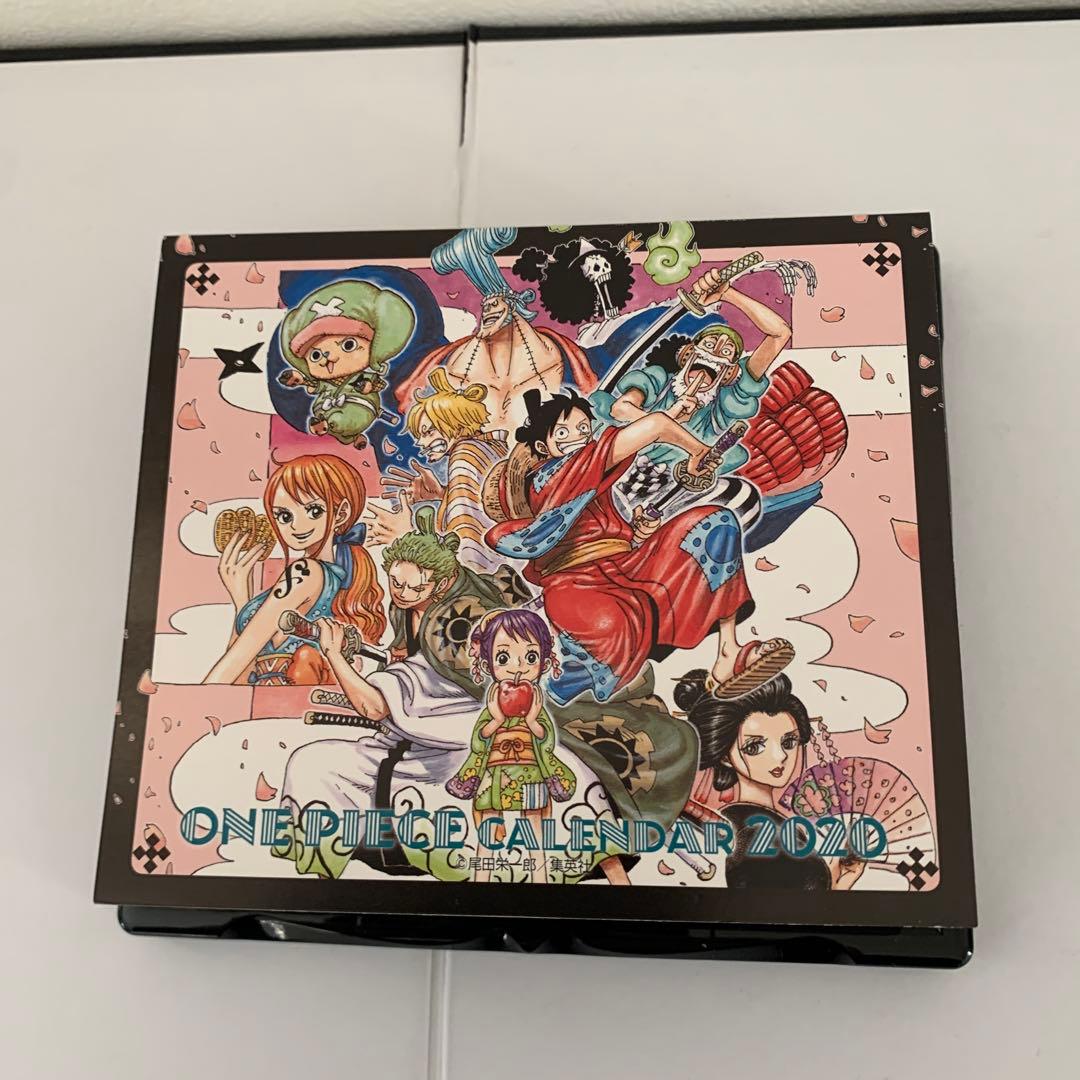 コミックカレンダー2020「ONE PIECE」特製缶入り日めくりカレンダー
