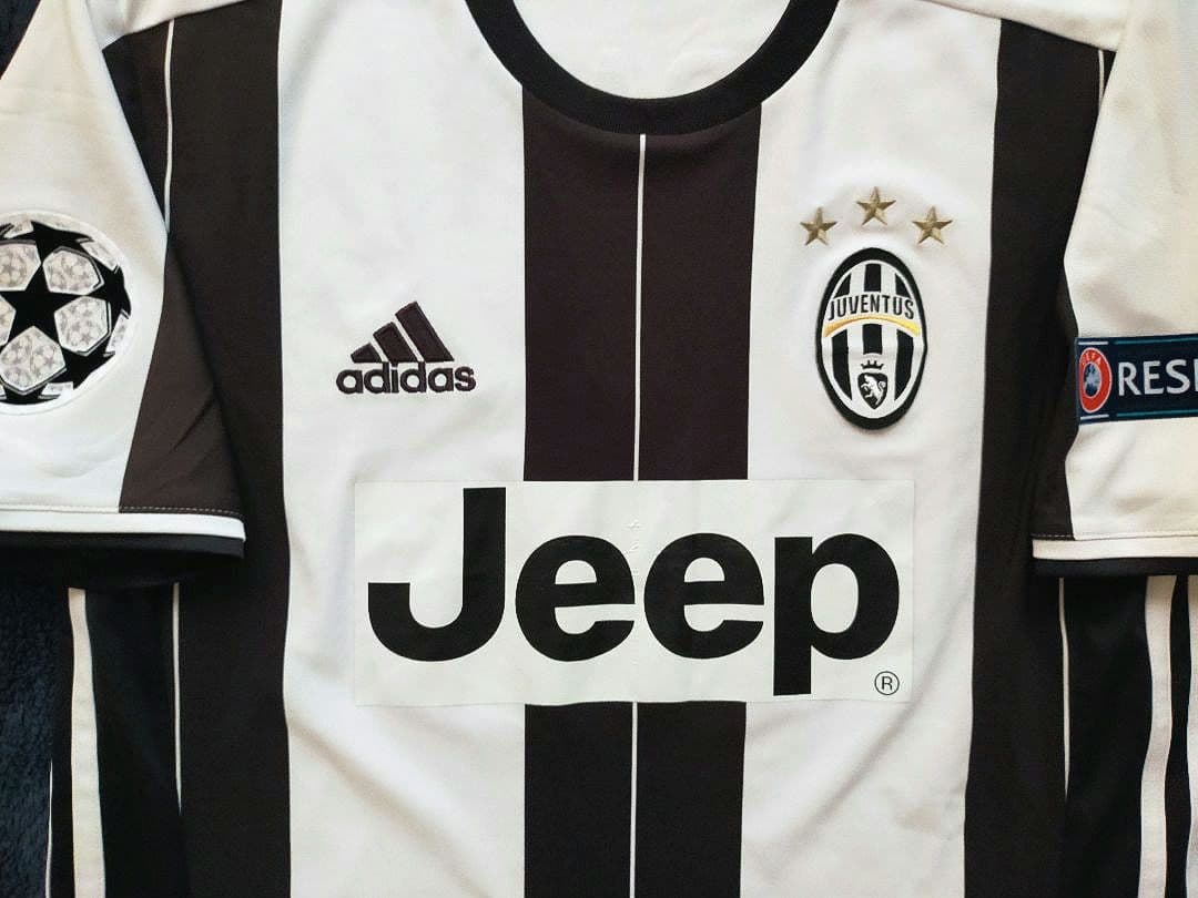 【新品美品】ユベントス ディバラ 16/17 CL仕様ユニフォーム Mサイズ