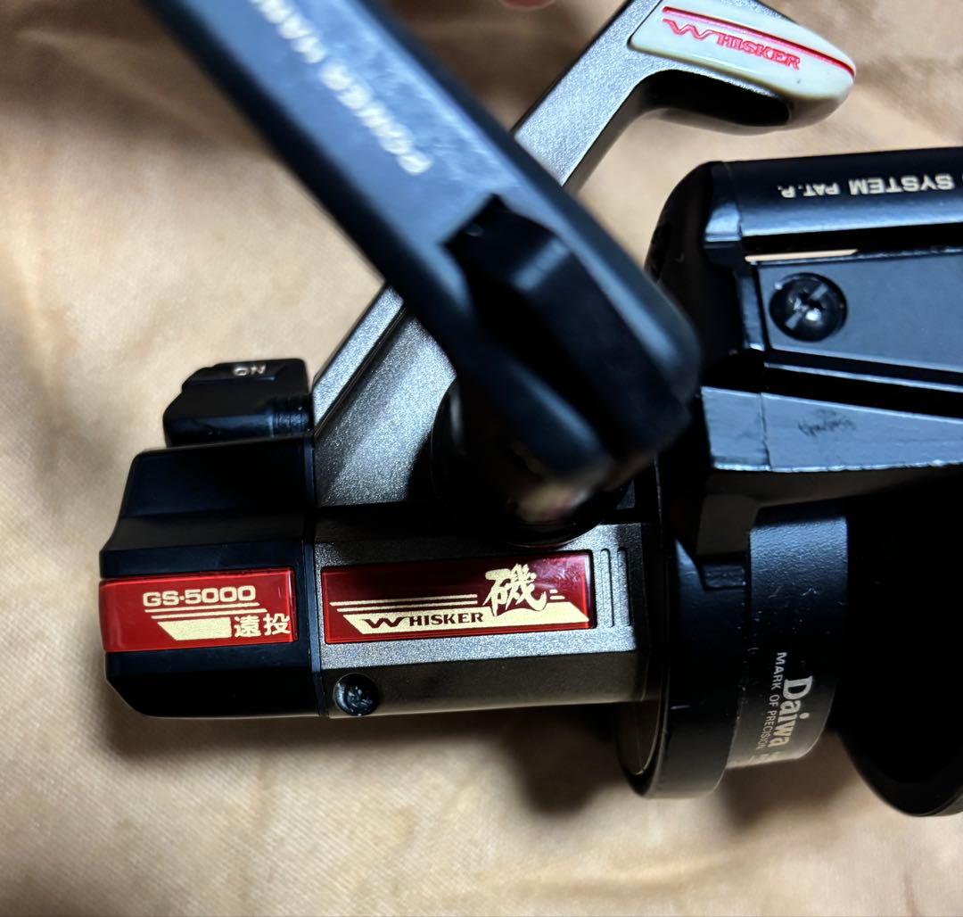 Daiwa 磯 遠投 WHISKER GS-5000 ダイワ ウィスカー リール