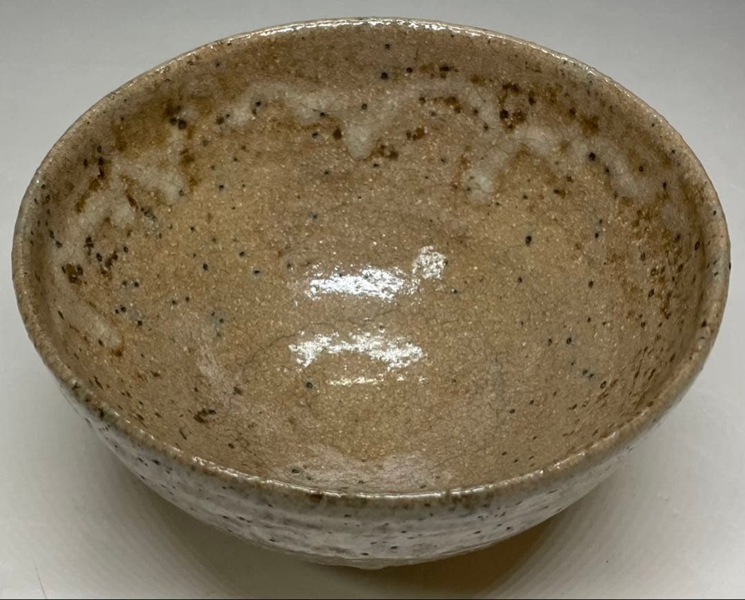 井戸茶碗　李朝時代　箱付(四方桟) 　s031