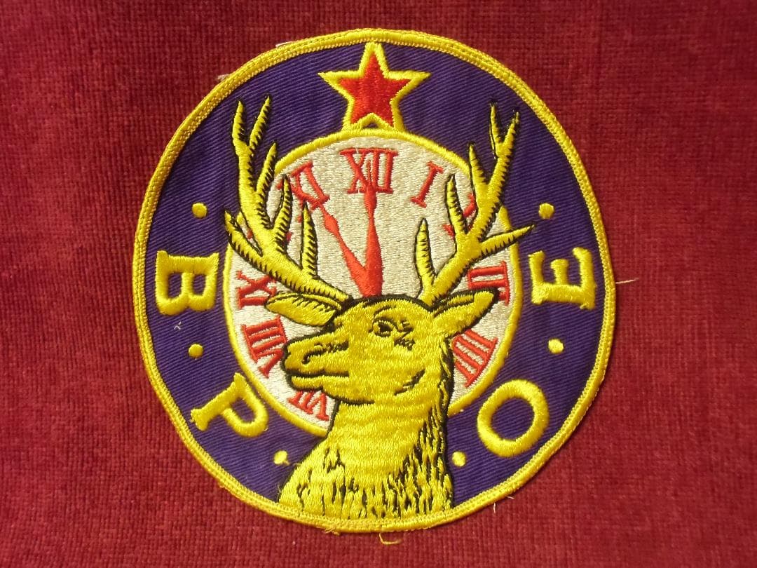 ★アメリカ＊結社＊Ｂ・Ｐ・Ｏ・Ｅパッチ＆９２５銀製リング＊２２号（実物）