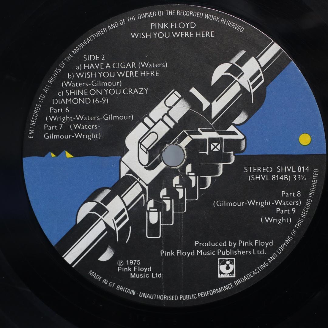 英LP Pink Floyd Wish You Were Here UKセカンド
