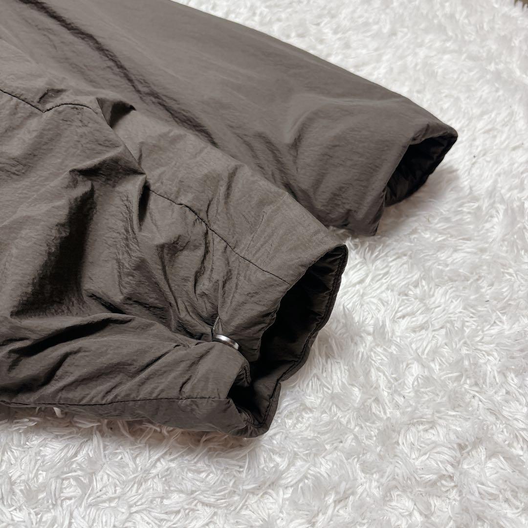 美品 無印良品 MUJIWALKER 防風撥水中わたベンチコート XL ブラウン