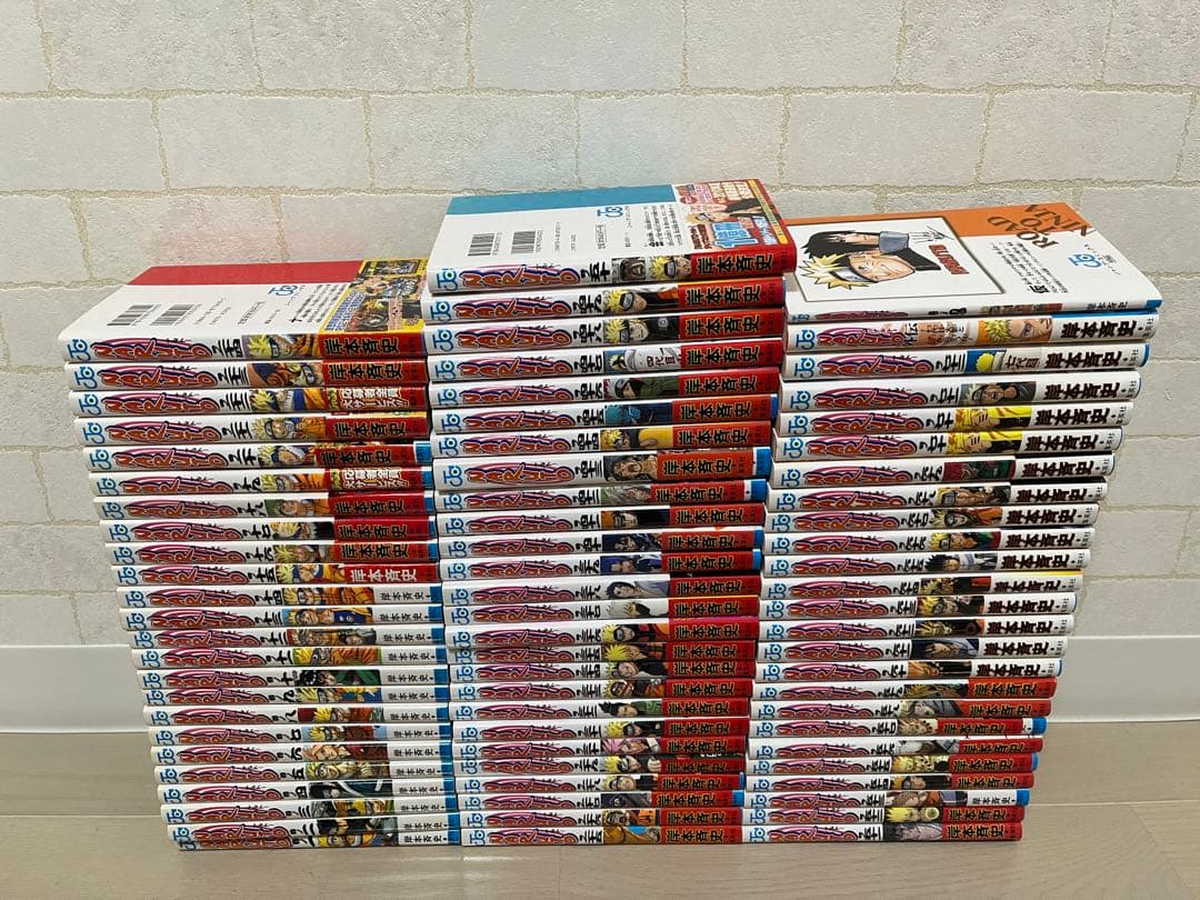 美品 初版多 NARUTO―ナルト全巻+ 関連本2　全巻完結