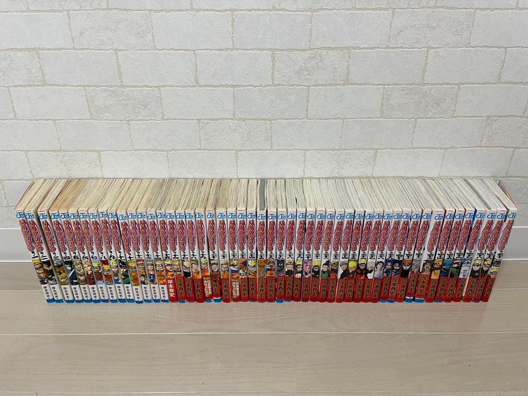 美品 初版多 NARUTO―ナルト全巻+ 関連本2　全巻完結