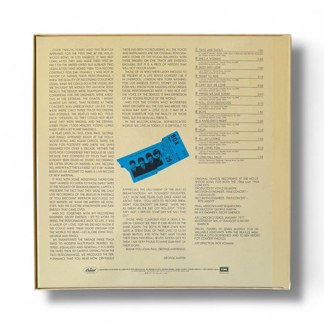 洋楽 The Beatles at the Hollywood BowlCD BOX