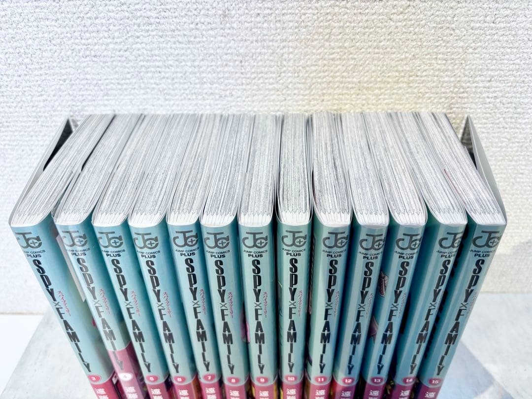 【全巻初版＆帯付き】SPY×FAMILY スパイファミリー 3〜15巻　美品