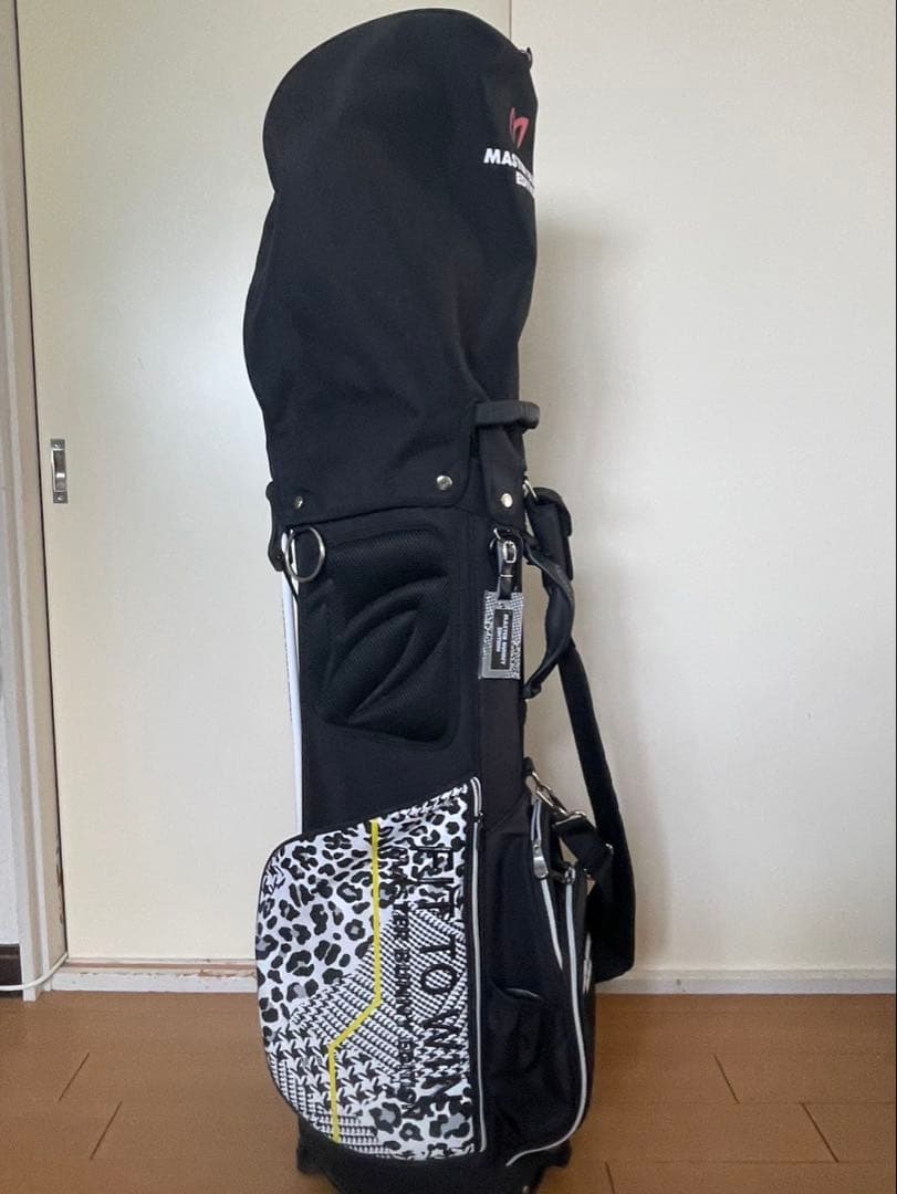 マスターバニーエディション スタンド式キャディバッグ レオパード柄 8.5型