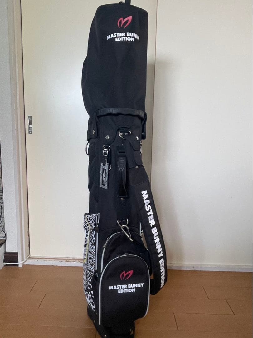 マスターバニーエディション スタンド式キャディバッグ レオパード柄 8.5型