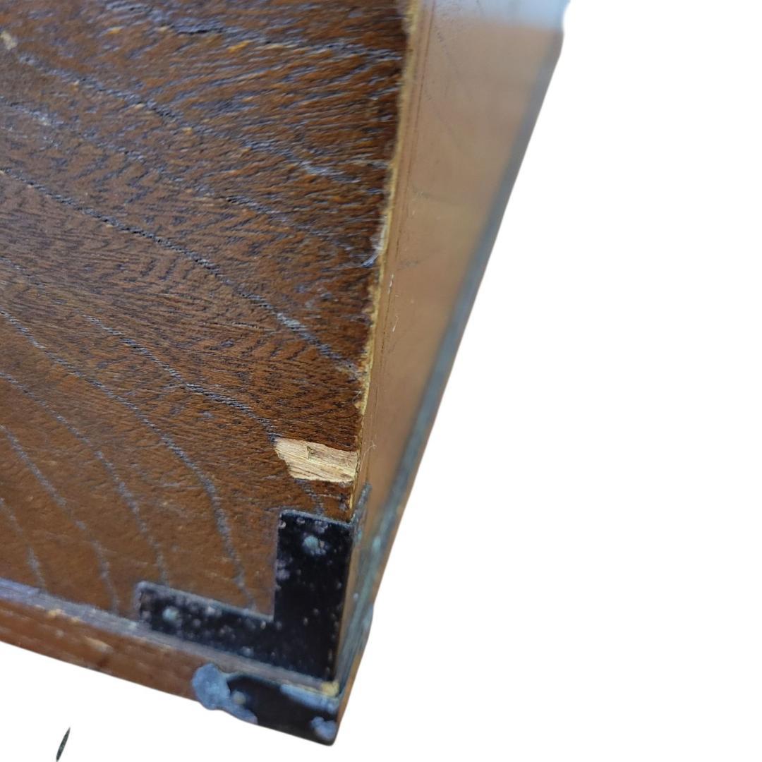 【極希少】レトロ アンティーク 火鉢 木製 天然木 関西火鉢 大和火鉢 角火鉢