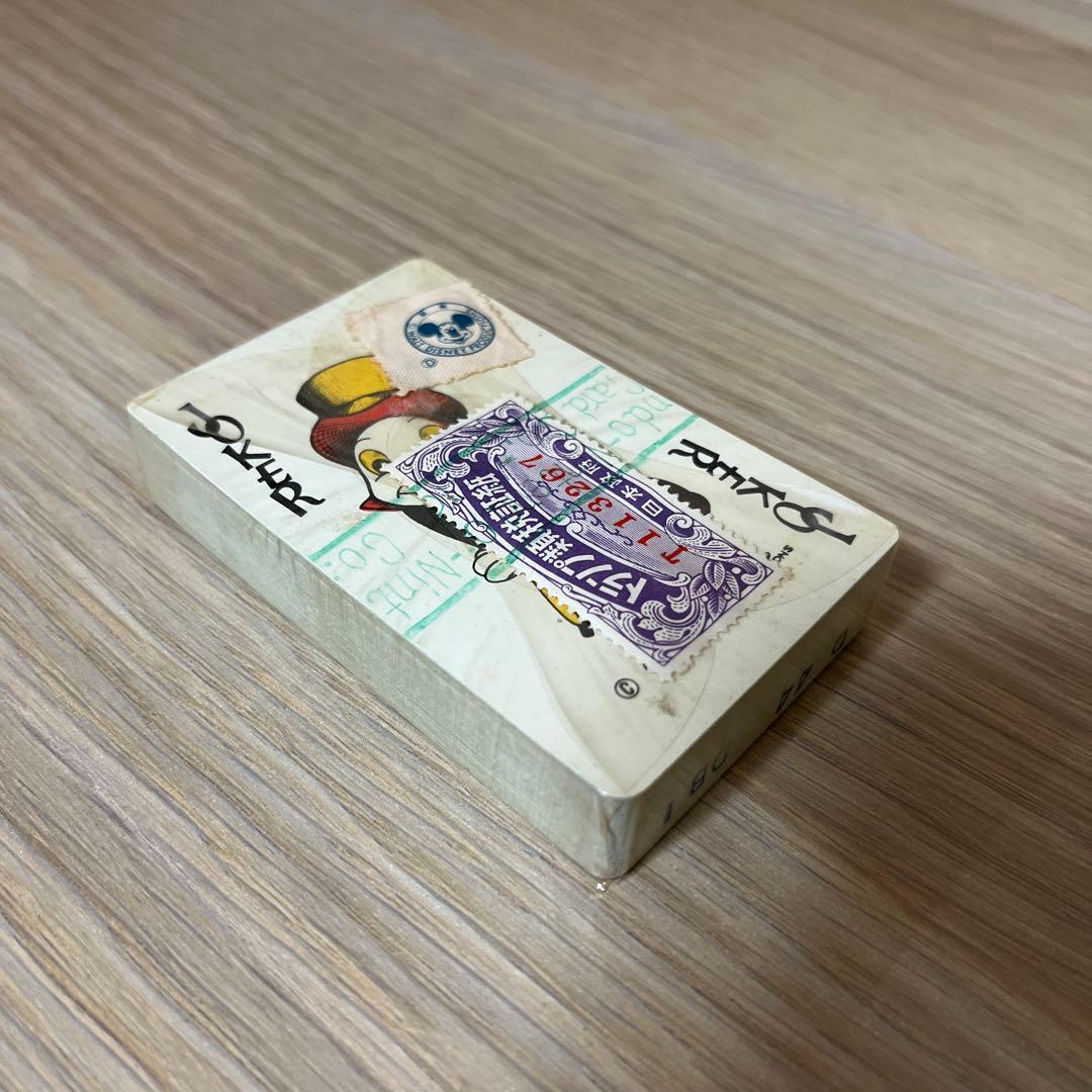 未使用　ニンテンドー　ミッキートランプ　レトロ