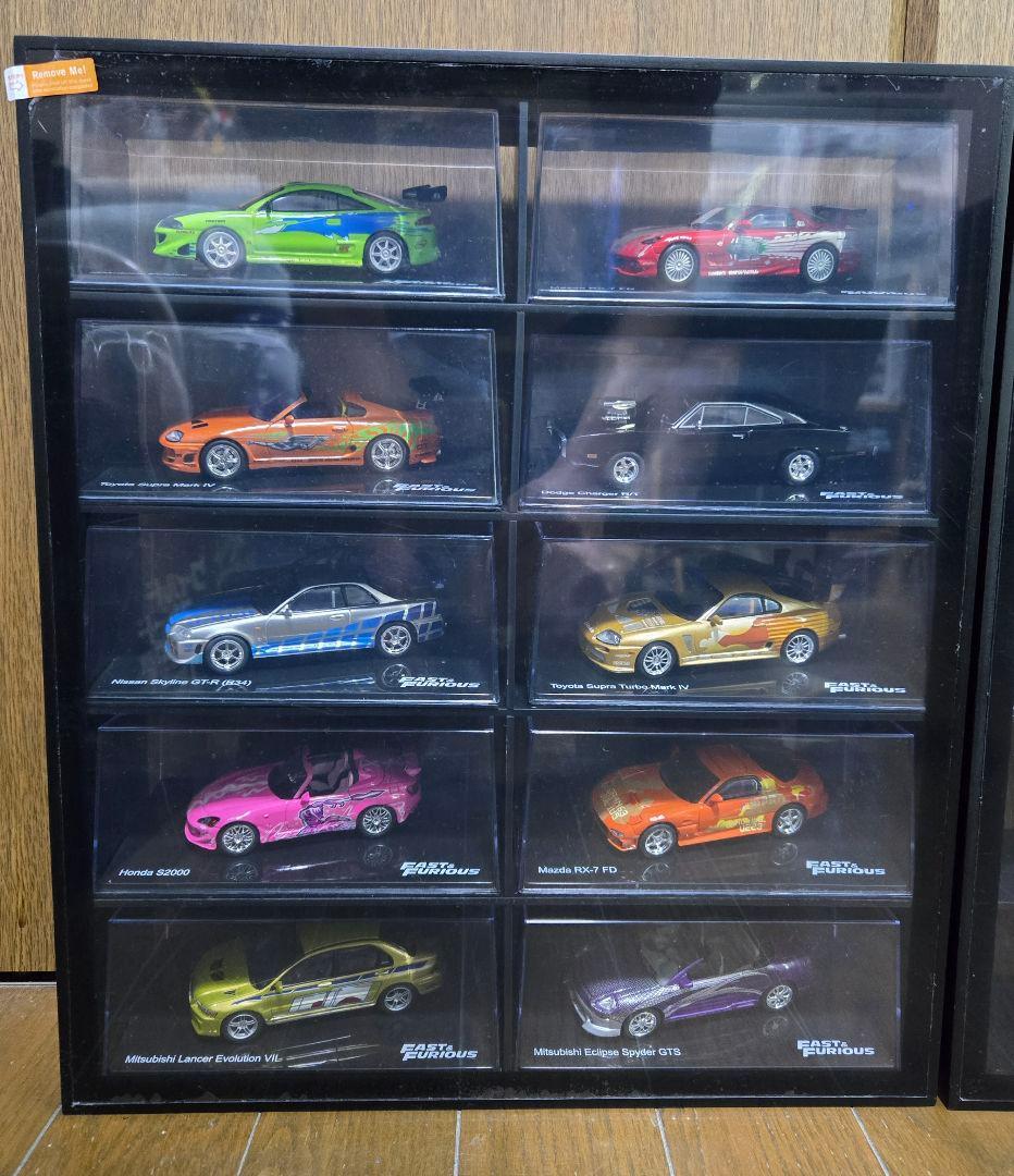 ワイルドスピード　カーコレクション　16台セット　コレクションケース付き