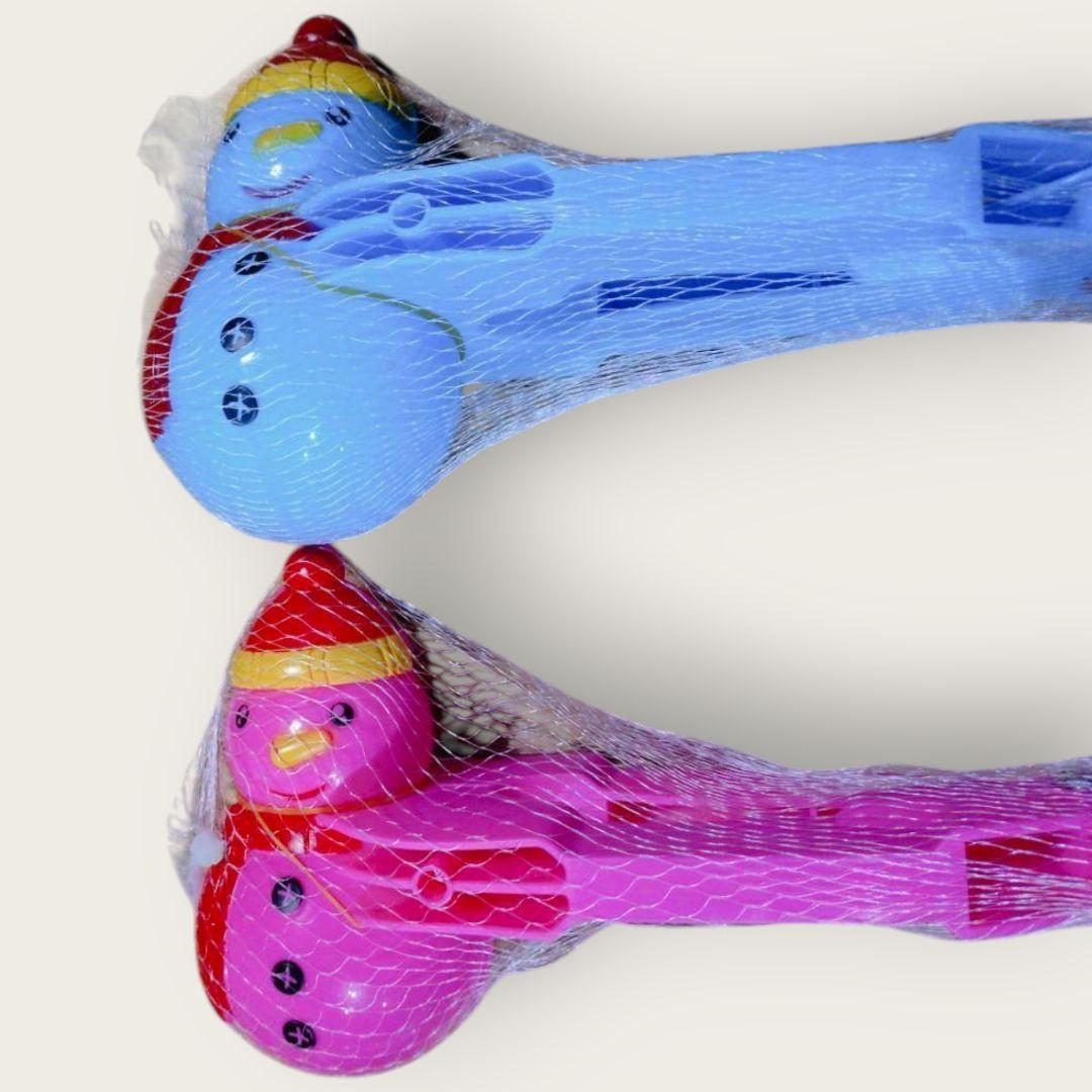 冬の雪合戦　ペンギンダックボール　2個セット スノーボールおもちゃ