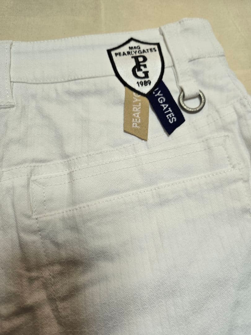 ホワイト　スカート　パーリーゲイツ　S サイズ　0 ゴルフウェア