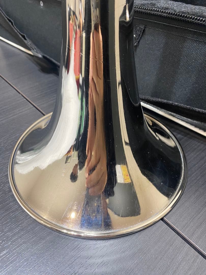 Nasir Ali バルブトロンボーン B♭ニッケルメッキ仕上げ