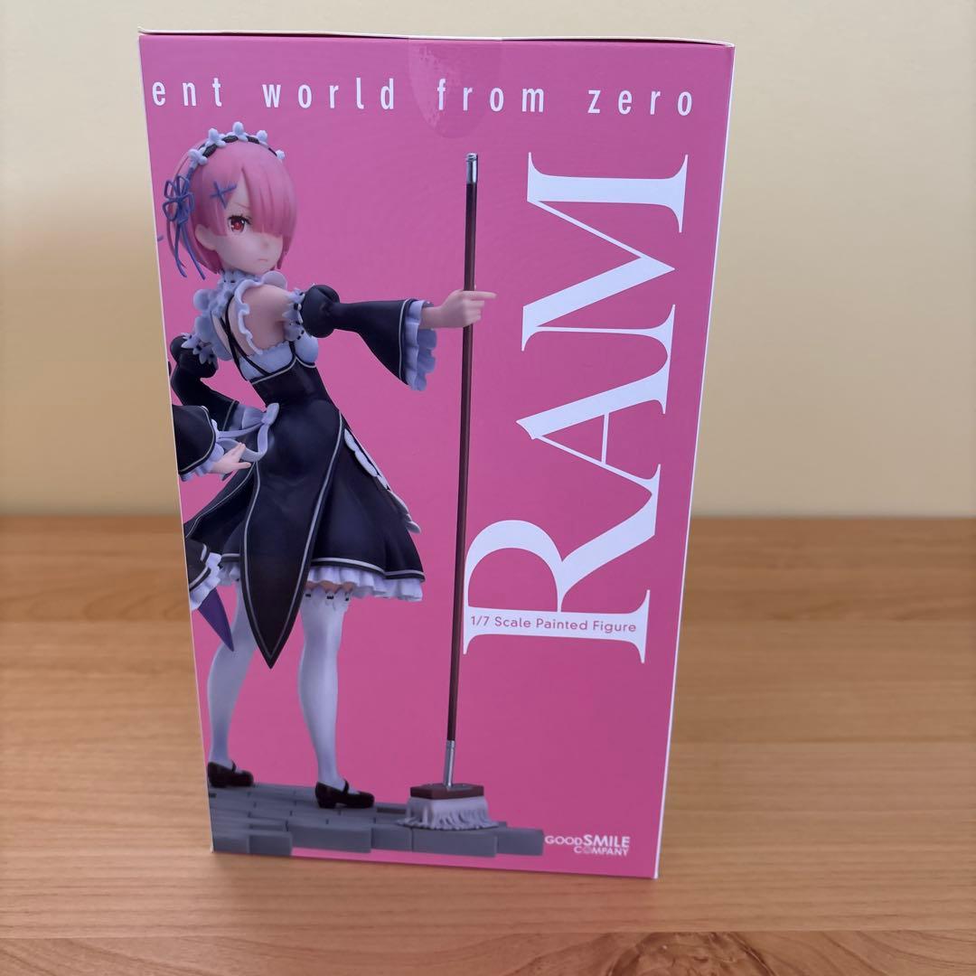 Re:ゼロ ラム 1/7スケールフィギュア 開封済み グッドスマイルカンパニー