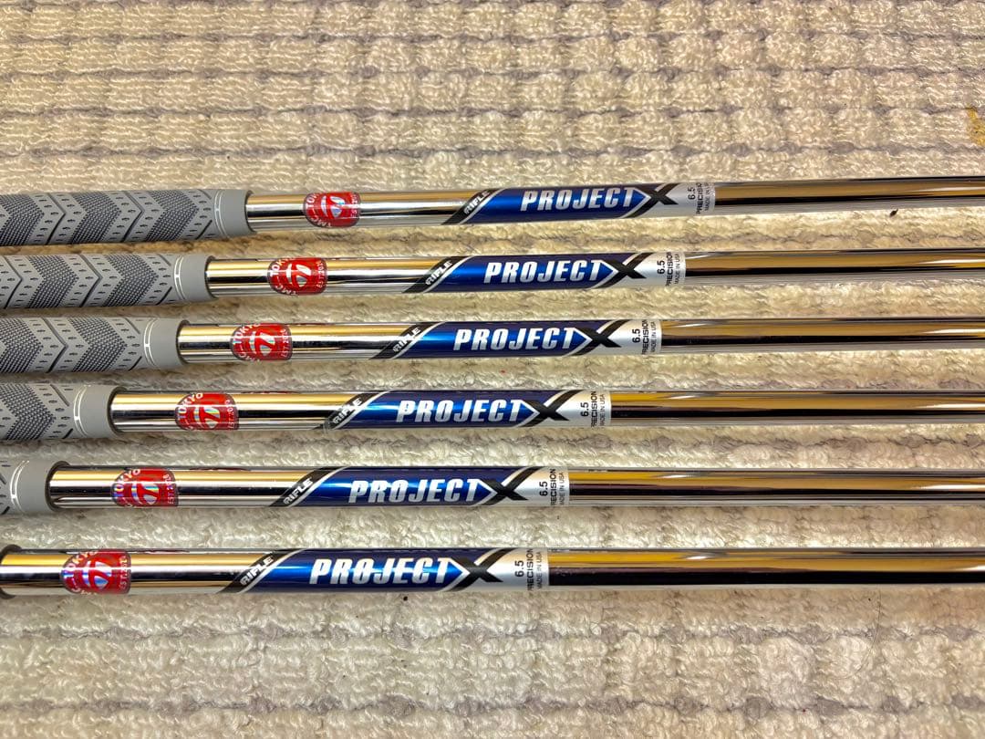 テーラーメイド P7MB 5I〜PW 6本セット プロジェクトX 6.5