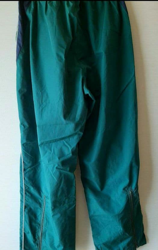 ラグビー　ダークグリーン×ネイビー　ウインドブレーカー上下セット　ジャージ