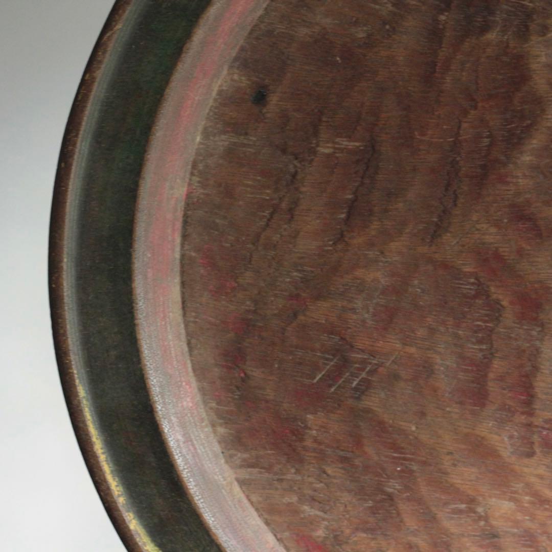 枯れ盆 酒器膳 古道具 アンティーク くり抜き盆 盆