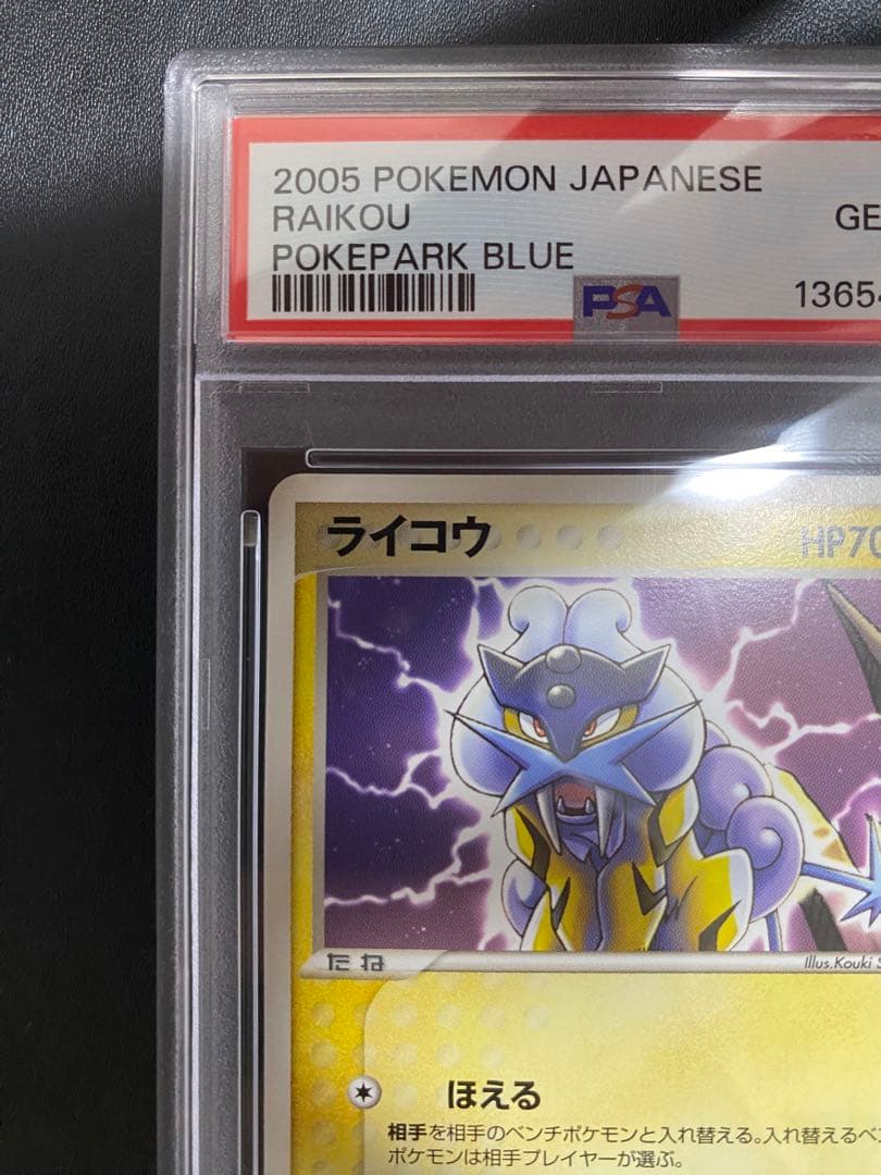 ライコウ psa10 ポケパークプレミアムファイル 005/009