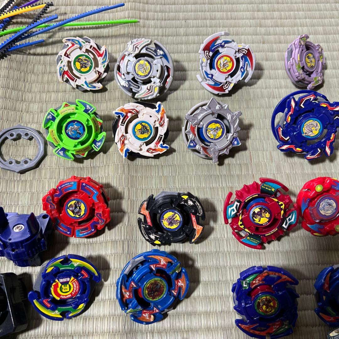 【希少】爆転シュートベイブレード　約35個　ランチャー　大量　まとめ売り