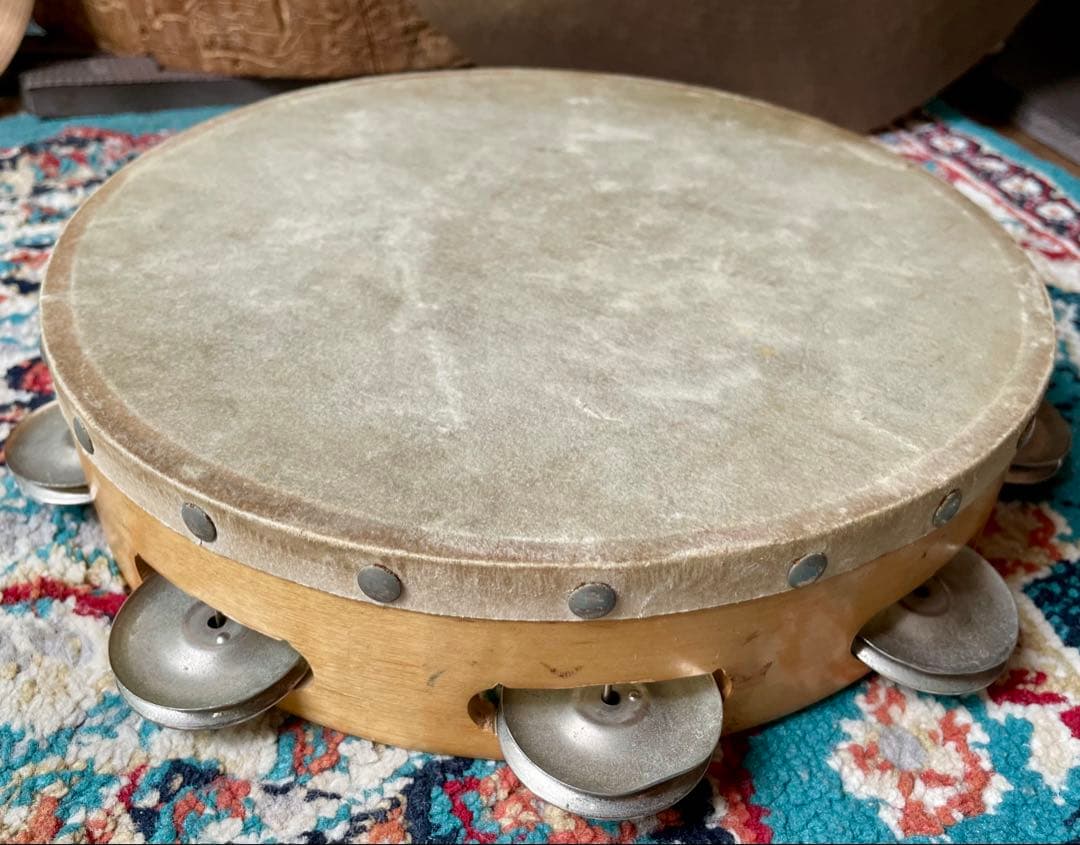 パーカッション・打楽器 W.F.L LUDWIG 10\" Professional Tambourine