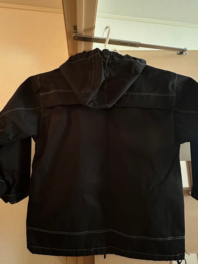 HIMANI フード付きスノーボードウェア Sサイズ ブラック