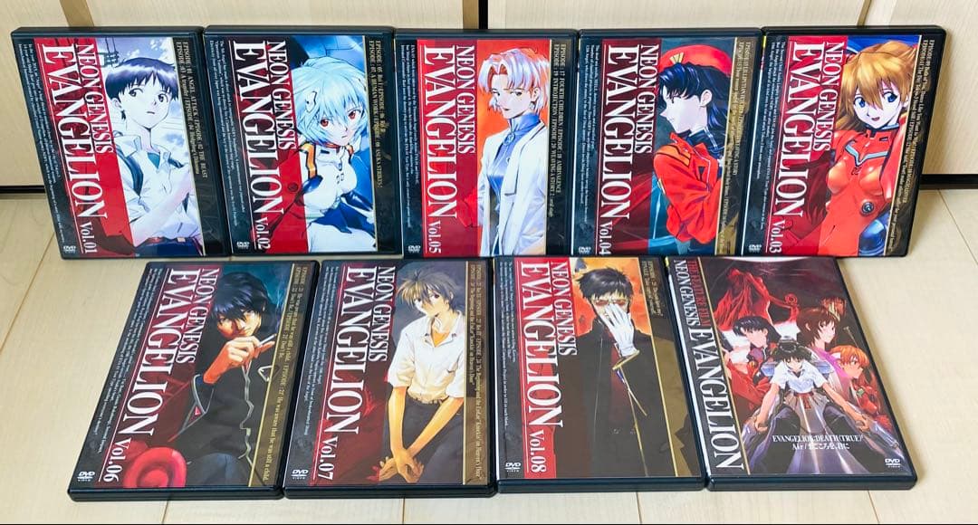 新世紀エヴァンゲリオン シリーズ DVD 全巻セット (初回版) シンエヴァあり