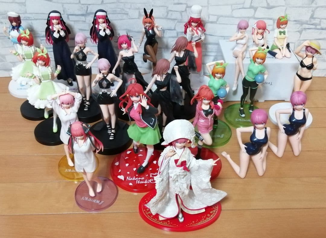 五等分の花嫁 まとめ売り 美少女 フィギュア 25点セット