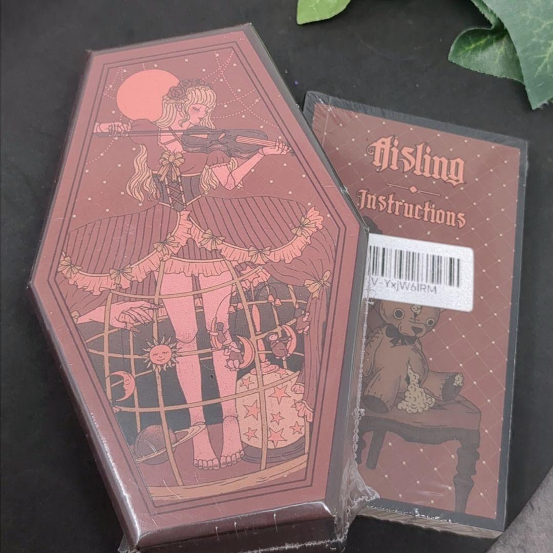 【正規品タロットカード】レア形状✨棺のような六角形✨夢想のビンテージタロット