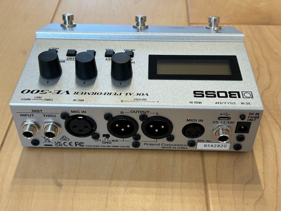BOSS VE500 ボーカルエフェクター