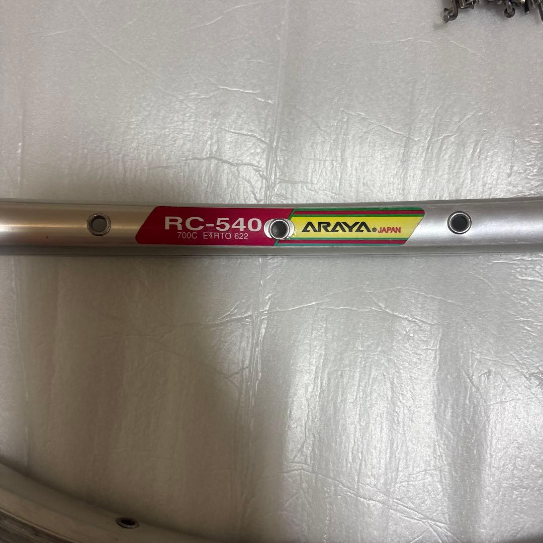 デュラエース 7800ハブ　アラヤRC540